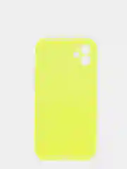 Желтый силиконовый чехол для iPhone 11, iPhone 12