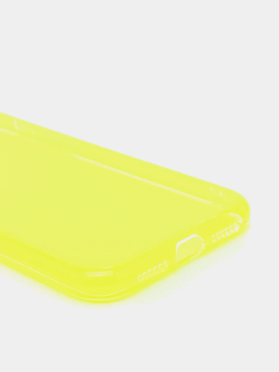 Желтый силиконовый чехол для iPhone 11, iPhone 12