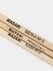 Набор кистей художественных, 3 штуки: коза № 3, пони № 4, белка № 5