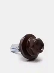 Кровельные саморезы со сверлом 5,5х19, RAL8017 - шоколадно-коричневые
