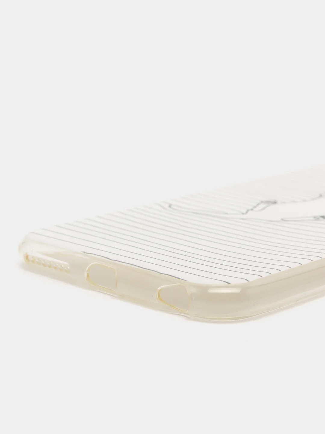 Бежевый меланж чехол для iPhone 6/6plus, 7-8 / 7-8plus "Животные"