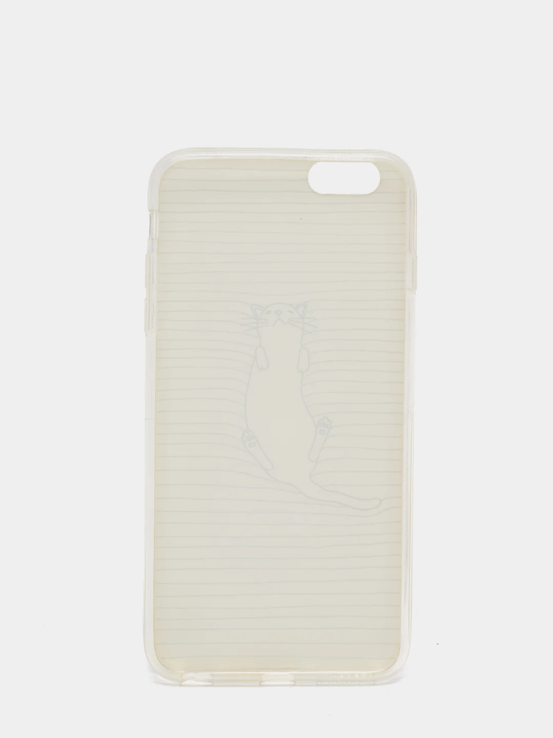 Бежевый меланж чехол для iPhone 6/6plus, 7-8 / 7-8plus "Животные"