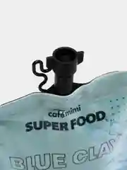Голубой маска для лица с глиной Cafe Mimi Super Food 3 вида