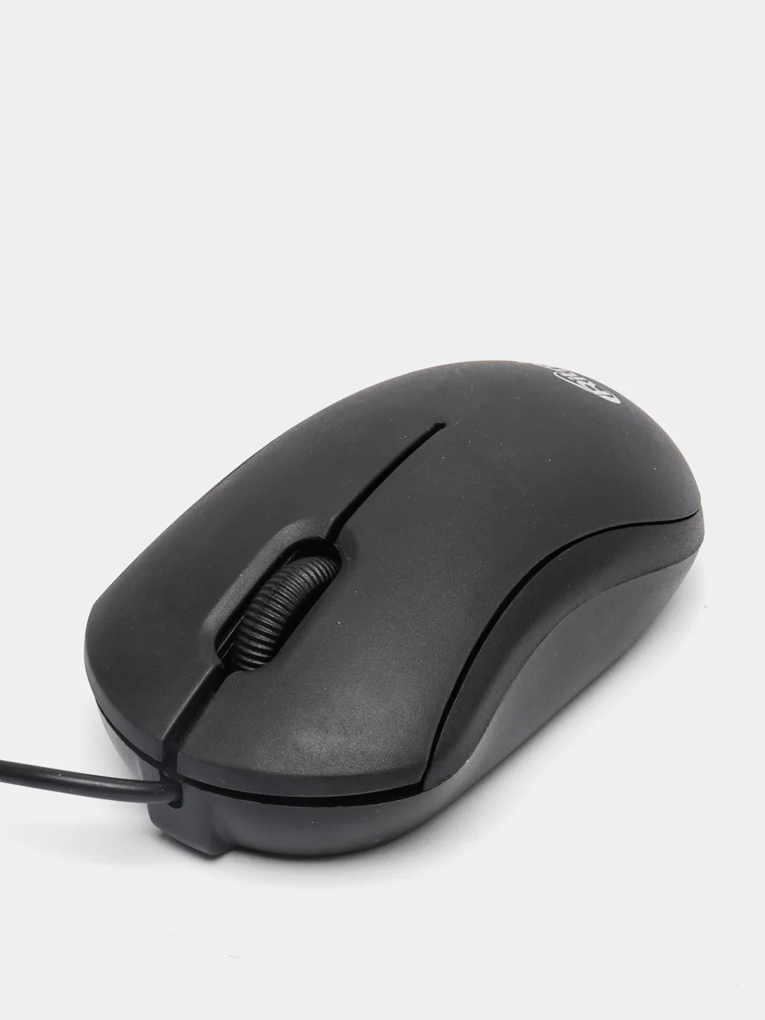 Черный мышь проводная Ritmix ROM-111 (оптическая, 3 кн., USB, 800 dpi)