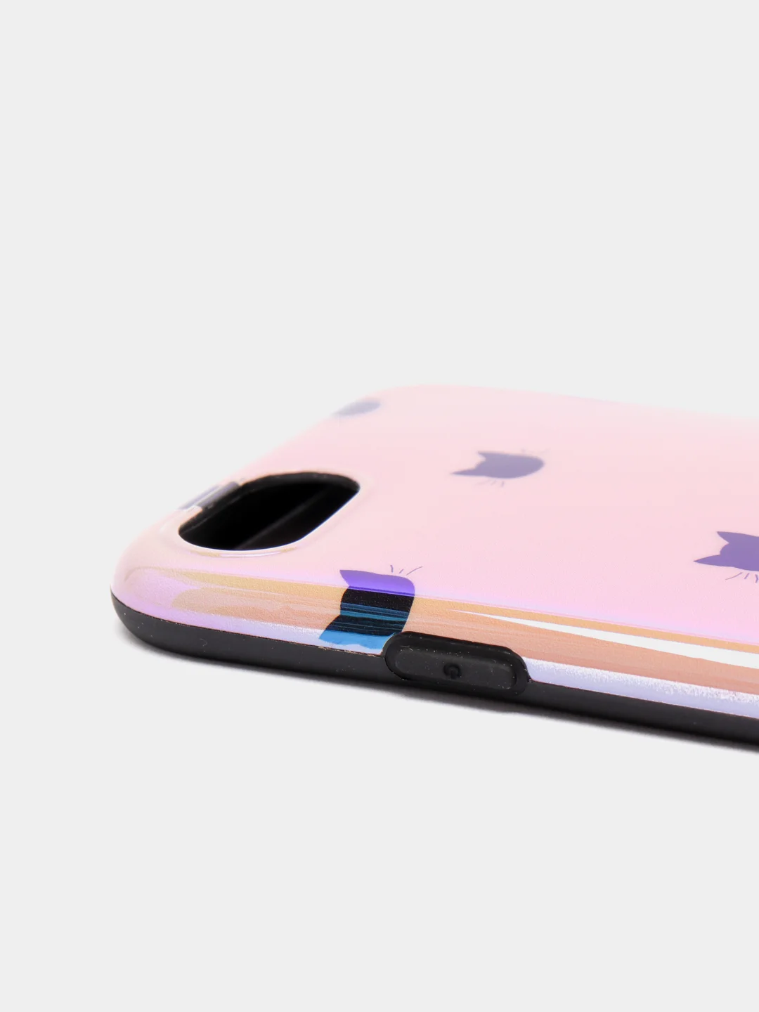 Розовый чехол для iPhone 6/6plus, 7-8 / 7-8plus "Животные"