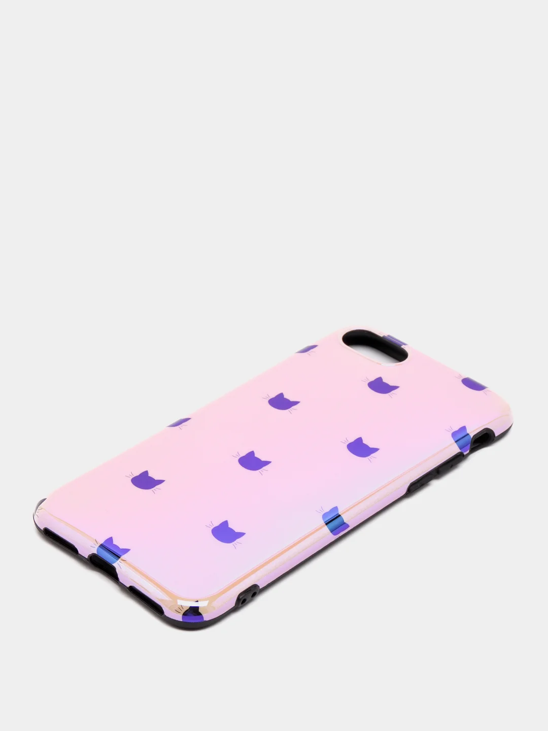 Розовый чехол для iPhone 6/6plus, 7-8 / 7-8plus "Животные"