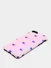 Розовый чехол для iPhone 6/6plus, 7-8 / 7-8plus "Животные"