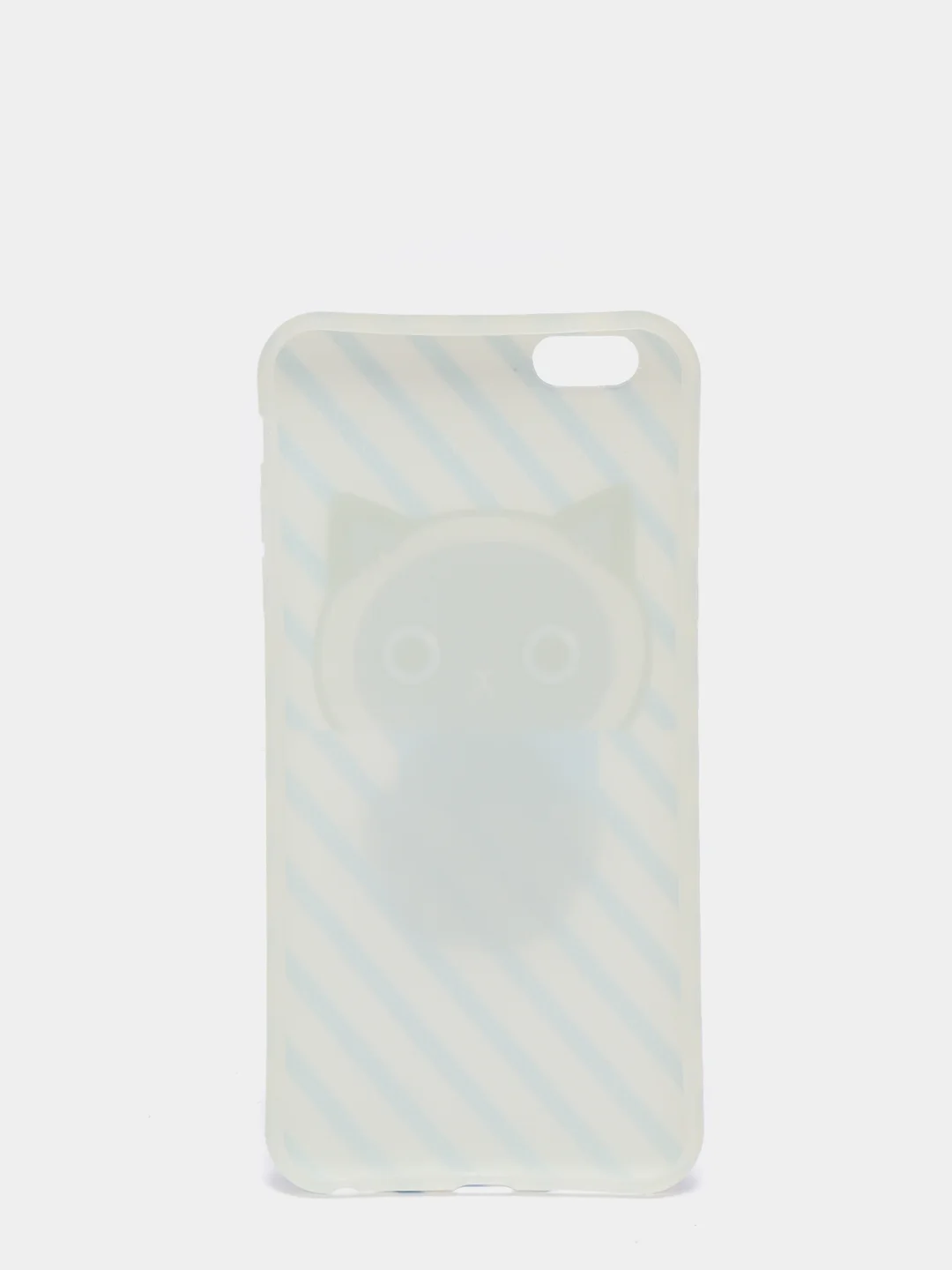 Небесно-голубой чехол для iPhone 6/6plus, 7-8 / 7-8plus "Животные"