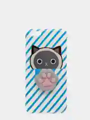 Небесно-голубой чехол для iPhone 6/6plus, 7-8 / 7-8plus "Животные"