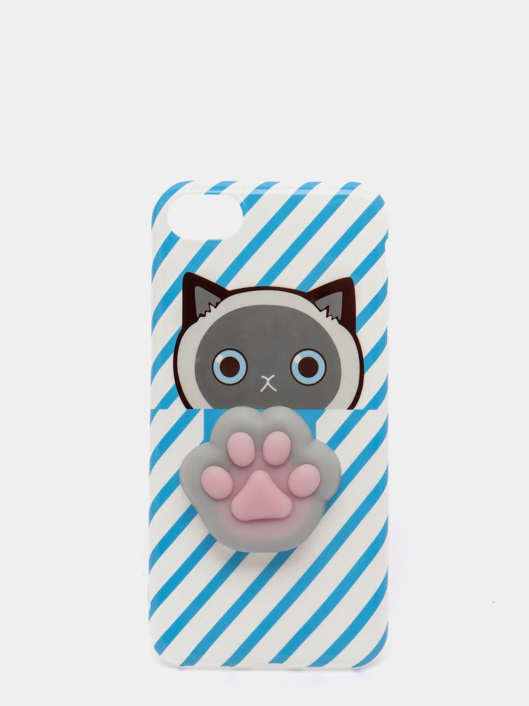Небесно-голубой чехол для iPhone 6/6plus, 7-8 / 7-8plus "Животные"
