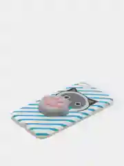 Небесно-голубой чехол для iPhone 6/6plus, 7-8 / 7-8plus "Животные"
