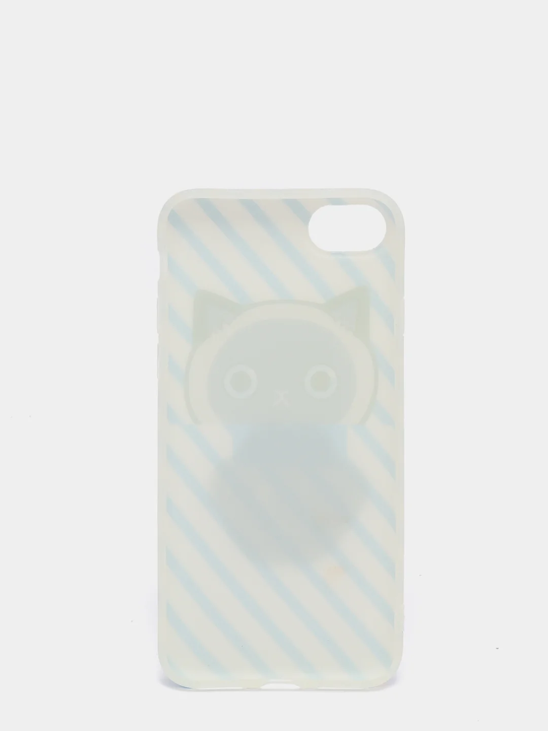 Небесно-голубой чехол для iPhone 6/6plus, 7-8 / 7-8plus "Животные"