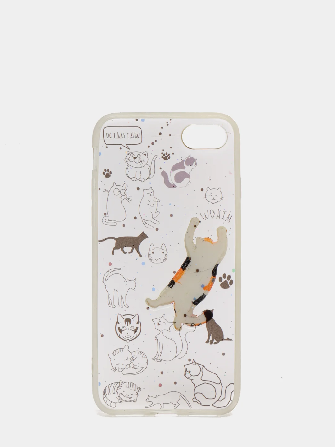 Прозрачный чехол для iPhone 6/6plus, 7-8 / 7-8plus "Животные"