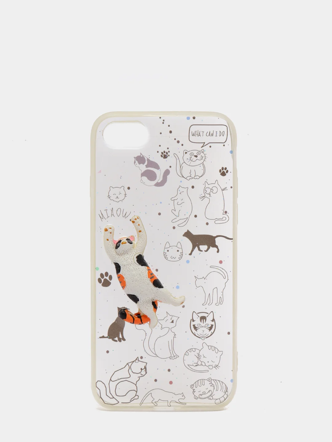 Прозрачный чехол для iPhone 6/6plus, 7-8 / 7-8plus "Животные"
