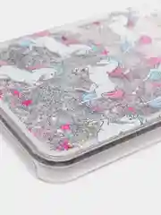 Голубой чехол для iPhone 6/6 Plus, 7-8/7-8 Plus "Блёстки"