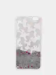 Голубой чехол для iPhone 6/6 Plus, 7-8/7-8 Plus "Блёстки"