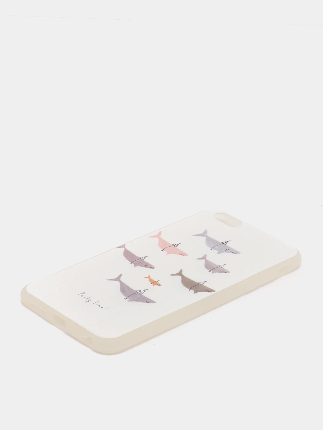 Коралловый меланж чехол для iPhone 6/6plus, 7-8 / 7-8plus "Животные"