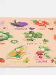 Деревянные вкладыши Овощи (30*20см)