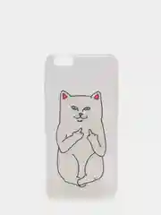 Серый меланж чехол для iPhone 6/6plus, 7-8 / 7-8plus "Животные"