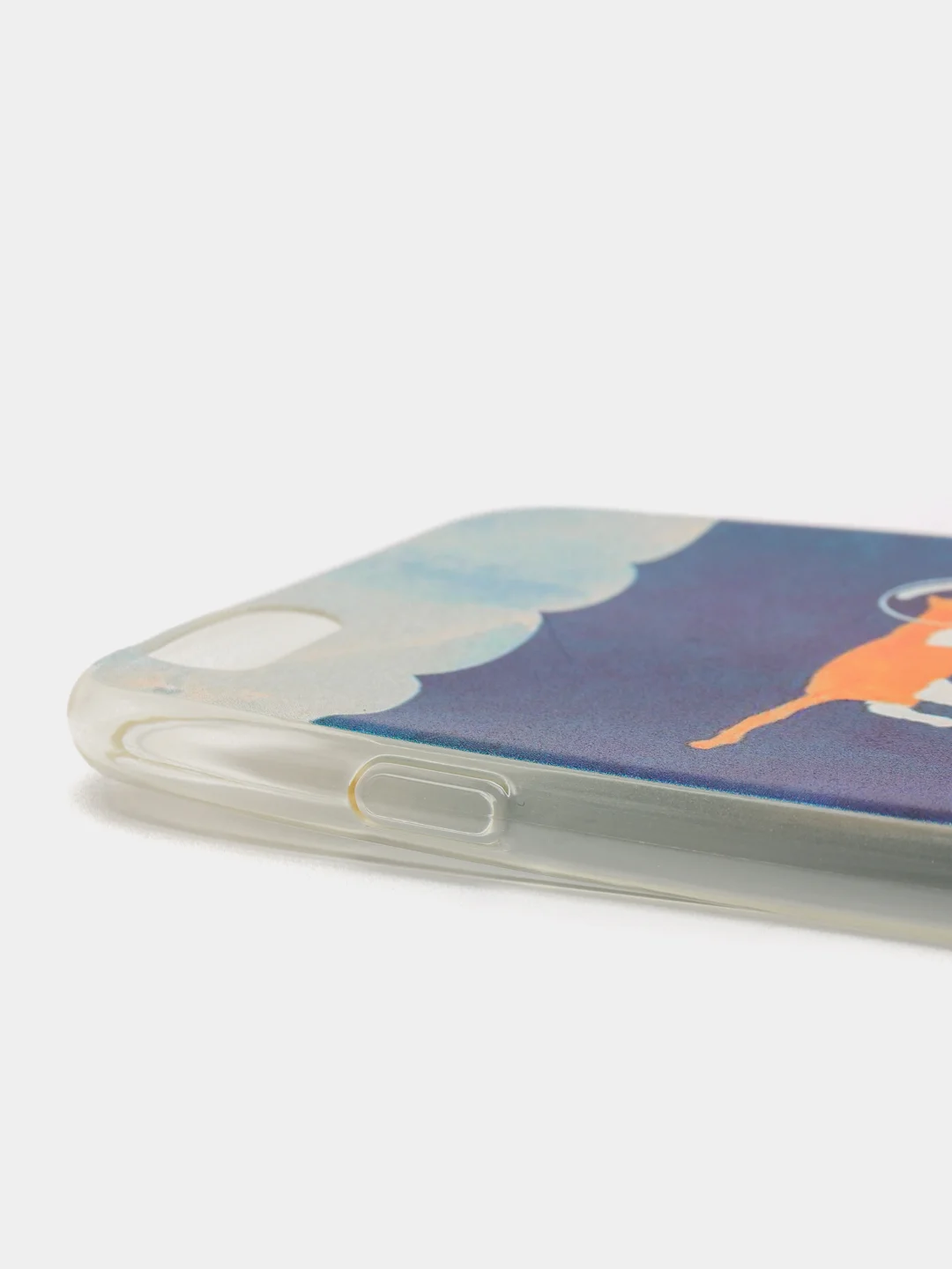 Синий чехол для iPhone 6/6plus, 7-8 / 7-8plus "Животные"