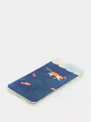 Синий чехол для iPhone 6/6plus, 7-8 / 7-8plus "Животные"