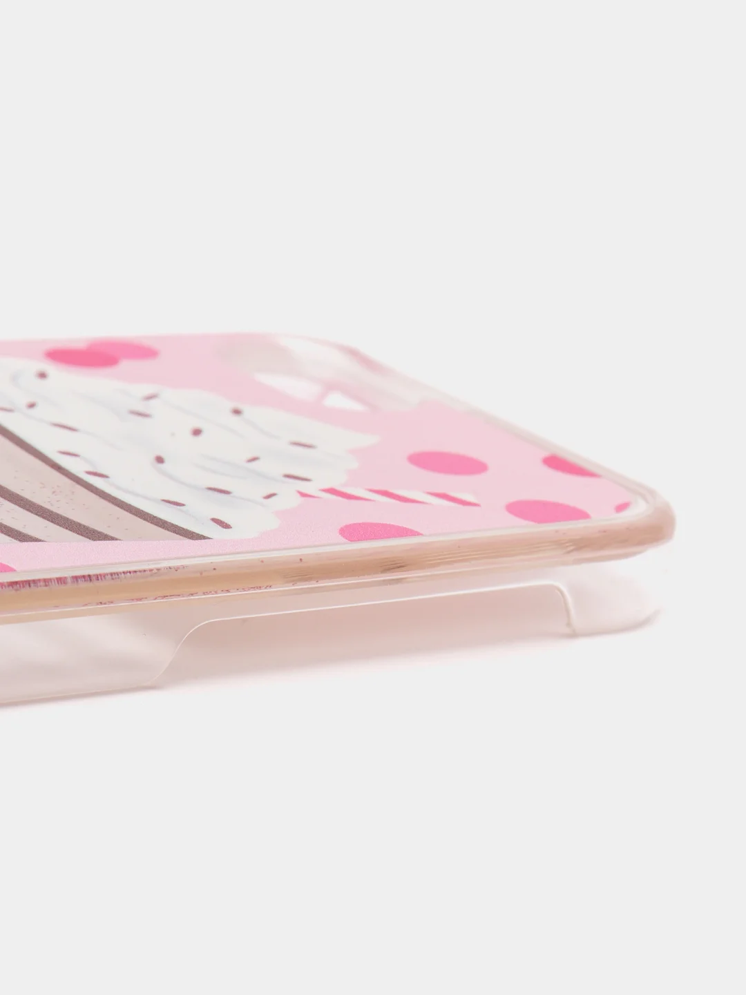 Розовый чехол для iPhone 6/6 Plus, 7-8/7-8 Plus "Блёстки"