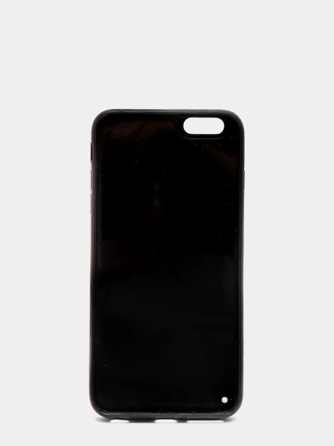 Черный чехол для iPhone 6/6 Plus, 7-8/7-8 Plus "Блёстки"