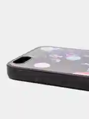 Черный чехол для iPhone 6/6 Plus, 7-8/7-8 Plus "Блёстки"