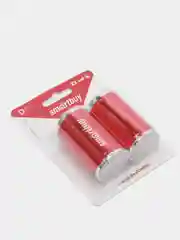 Батарейки алкалиновые 2 штуки LR20 (R20) SmartBuy тип D