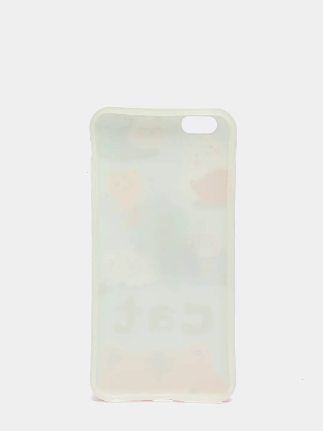 Голубой чехол для iPhone 6/6plus, 7-8 / 7-8plus "Животные"