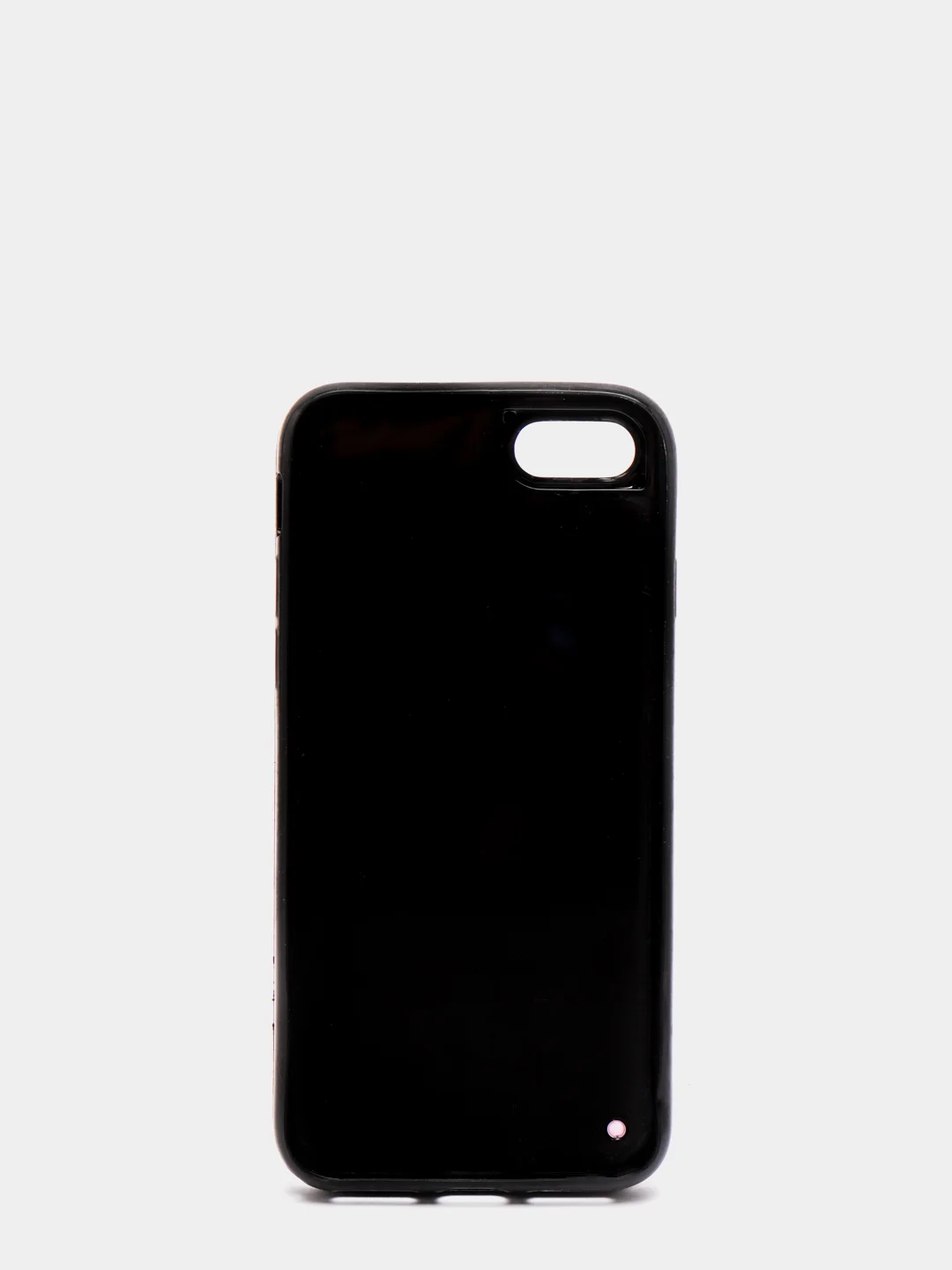 Черный чехол для iPhone 6/6 Plus, 7-8/7-8 Plus "Блёстки"