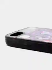 Черный чехол для iPhone 6/6 Plus, 7-8/7-8 Plus "Блёстки"