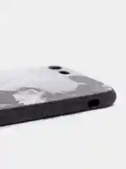 Угольный чехол "Растения" для iPhone 6  / 7 / 8 / 6 Plus / 7 Plus / 8 Plus