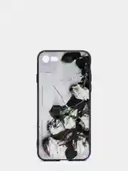 Угольный чехол "Растения" для iPhone 6  / 7 / 8 / 6 Plus / 7 Plus / 8 Plus