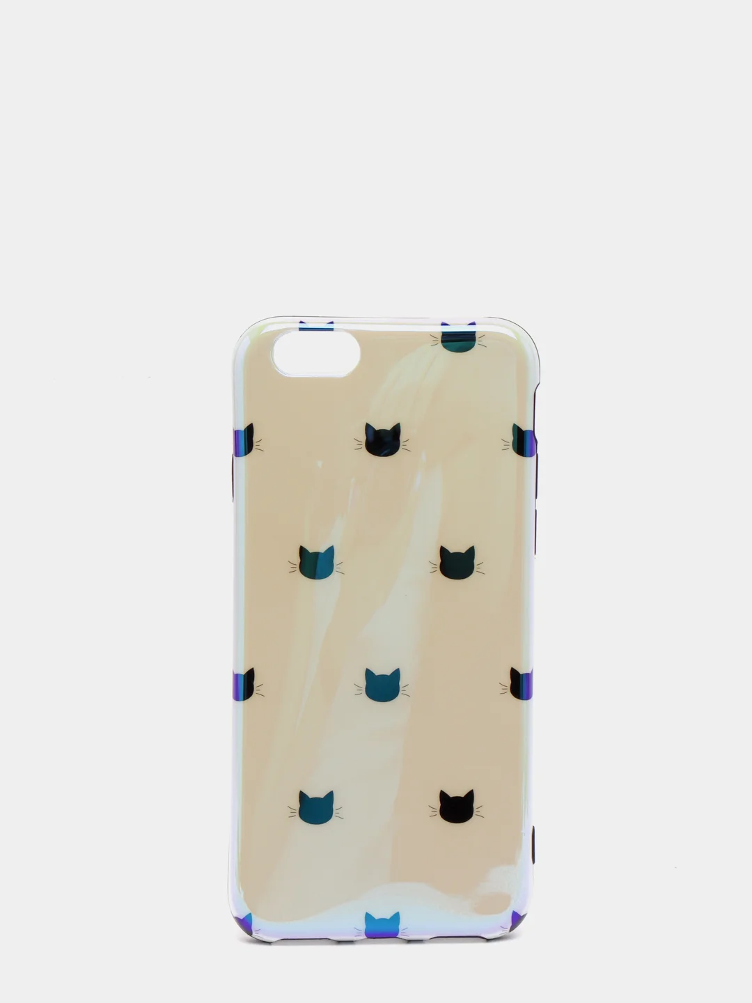 Серый чехол для iPhone 6/6plus, 7-8 / 7-8plus "Животные"