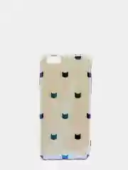 Серый чехол для iPhone 6/6plus, 7-8 / 7-8plus "Животные"