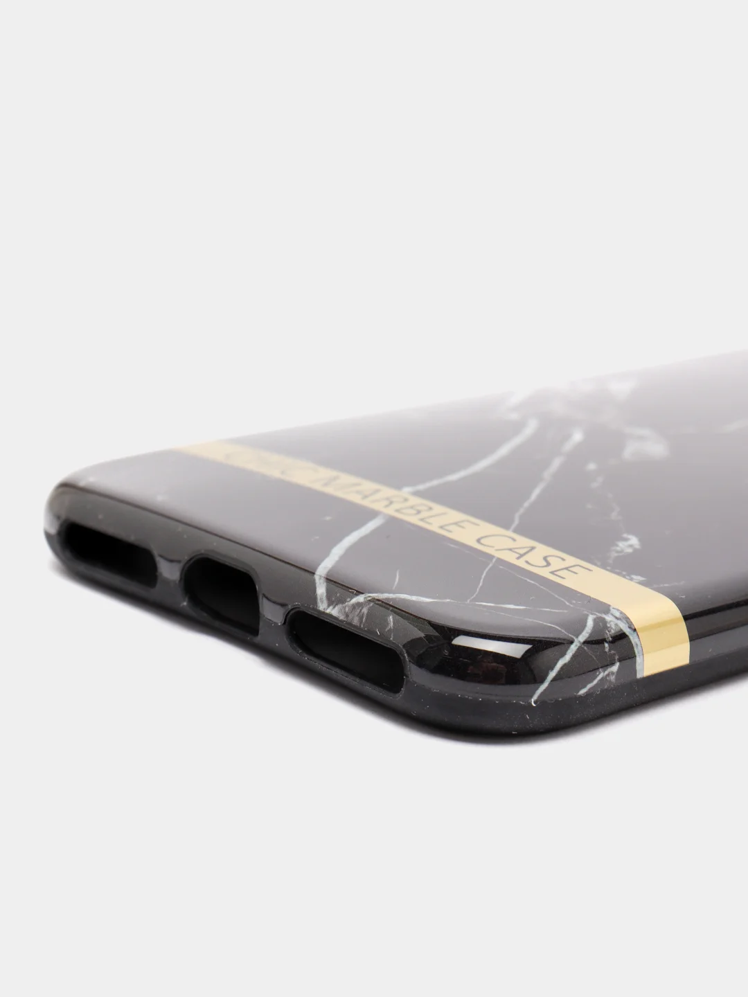 Черный чехол для iPhone 6 / 6plus, 7-8 / 7-8plus "Принты"