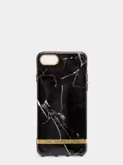 Черный чехол для iPhone 6 / 6plus, 7-8 / 7-8plus "Принты"