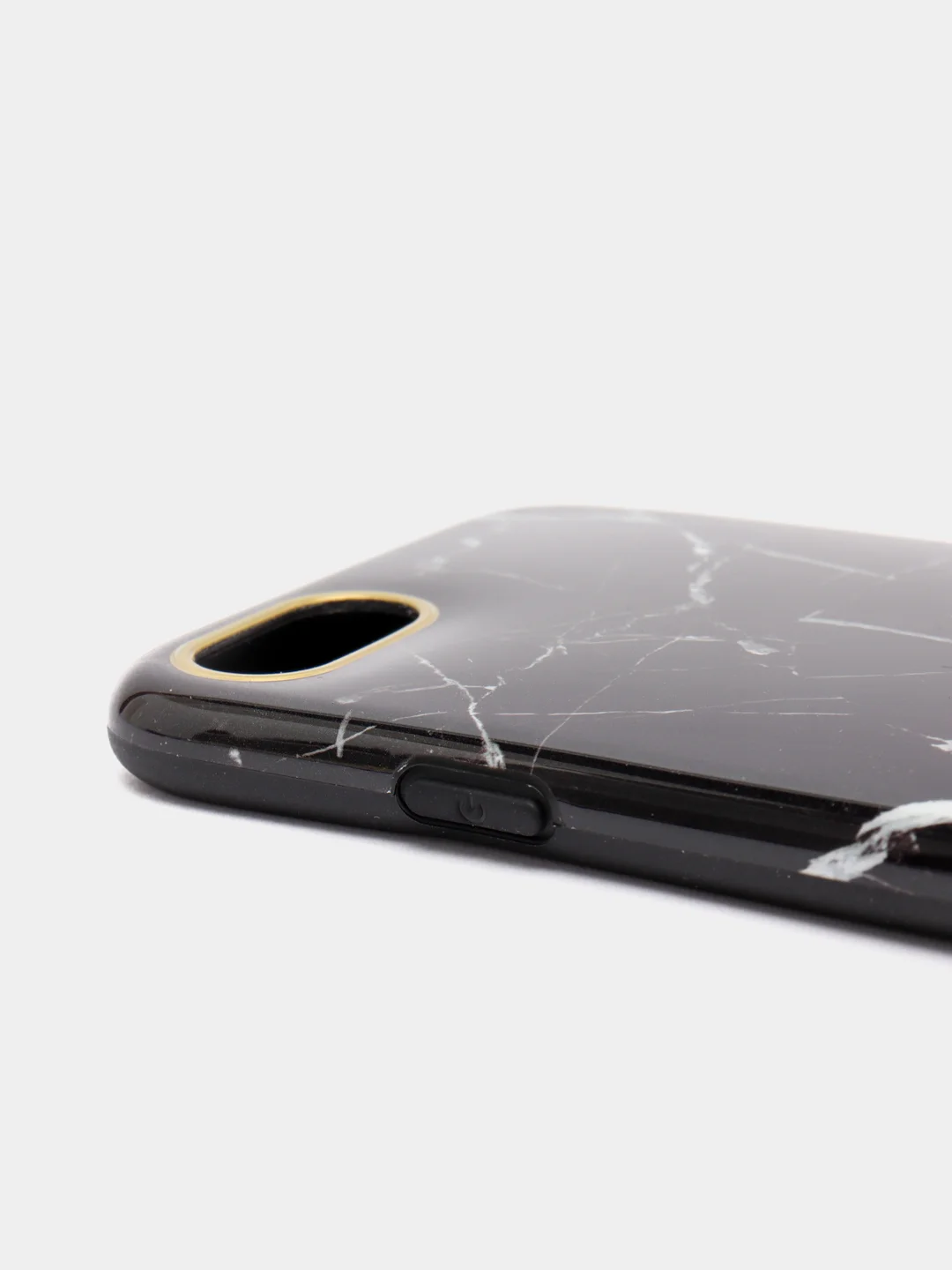 Черный чехол для iPhone 6 / 6plus, 7-8 / 7-8plus "Принты"
