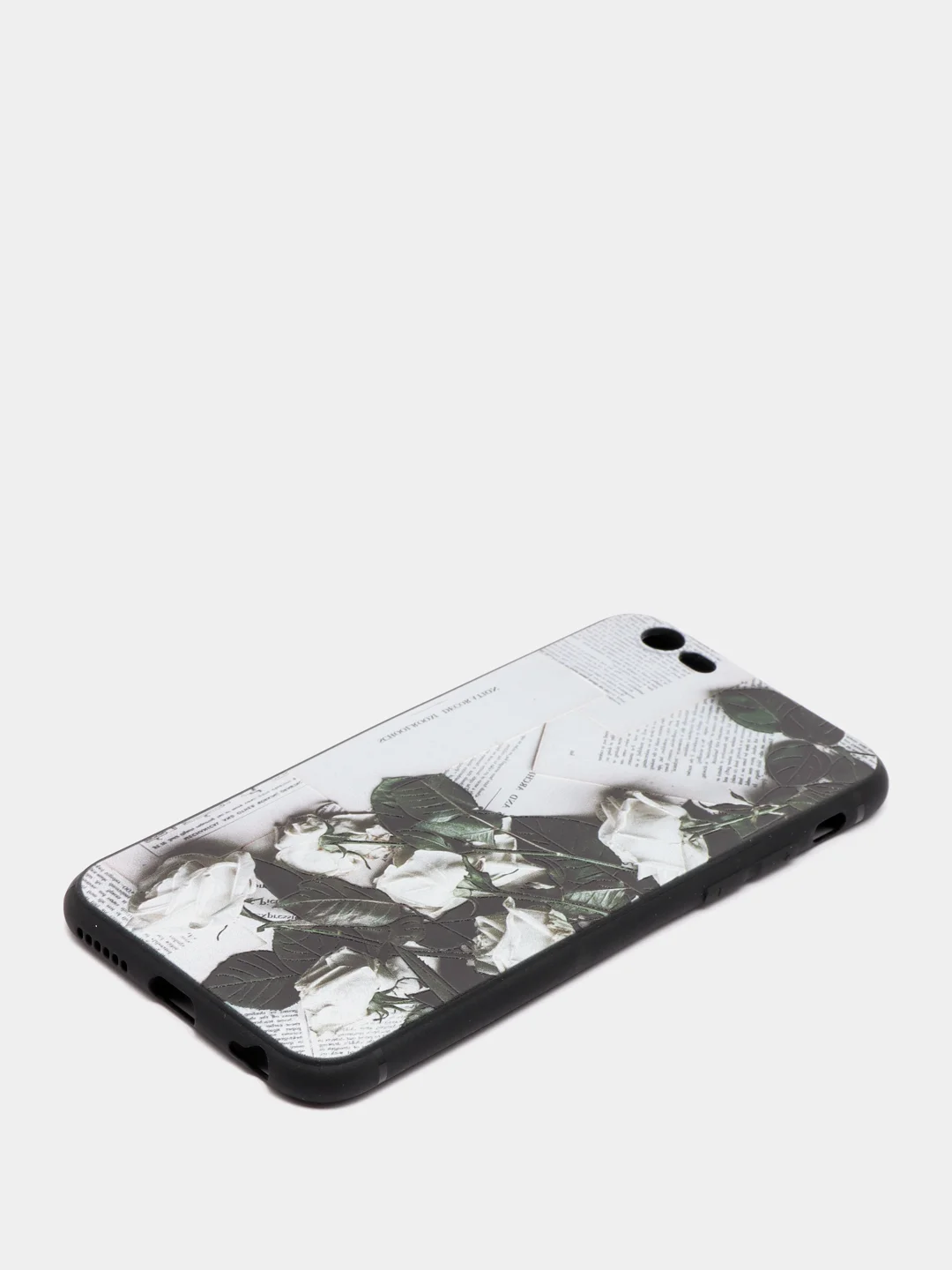 Угольный чехол "Растения" для iPhone 6 / 7 / 8 / 6 Plus / 7 Plus / 8 Plus