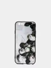 Угольный чехол "Растения" для iPhone 6  / 7 / 8 / 6 Plus / 7 Plus / 8 Plus