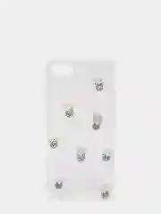 Прозрачный чехол для iPhone 6/6plus, 7-8/7-8plus "Принты"