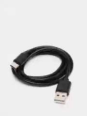 Кабель USB для USB type-C 1м 2,4A черный ACV, 1 штук