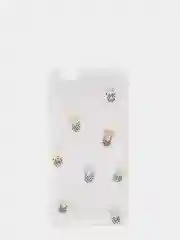 Прозрачный чехол для iPhone 6/6plus, 7-8/7-8plus "Принты"