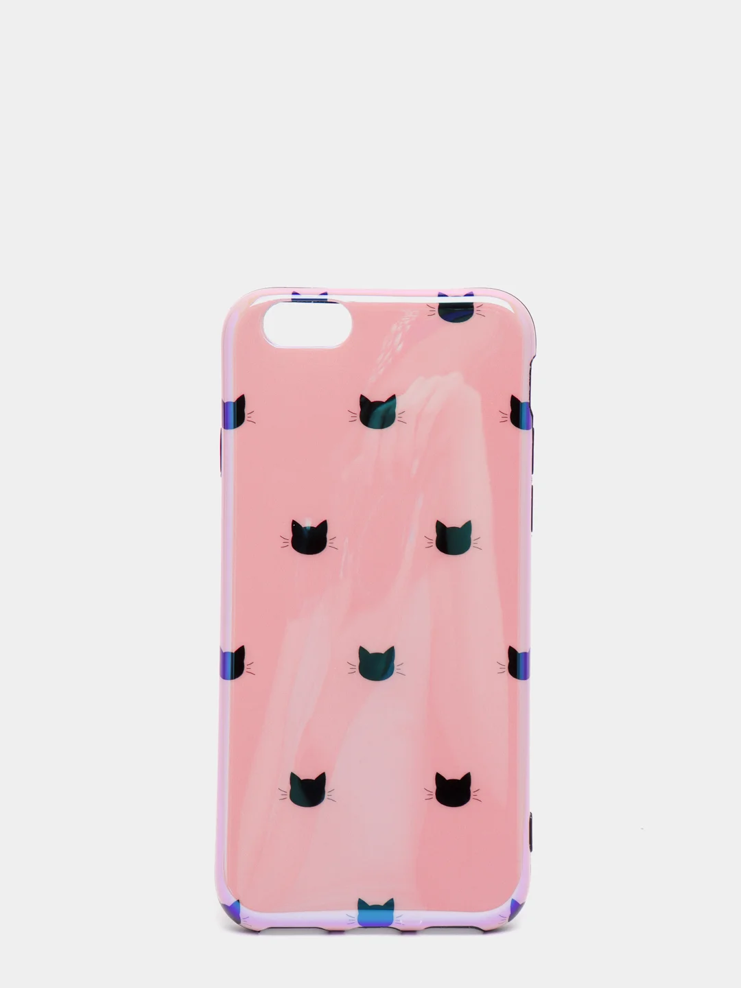 Розовый чехол для iPhone 6/6plus, 7-8 / 7-8plus "Животные"