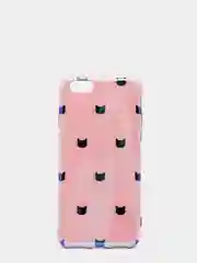 Розовый чехол для iPhone 6/6plus, 7-8 / 7-8plus "Животные"