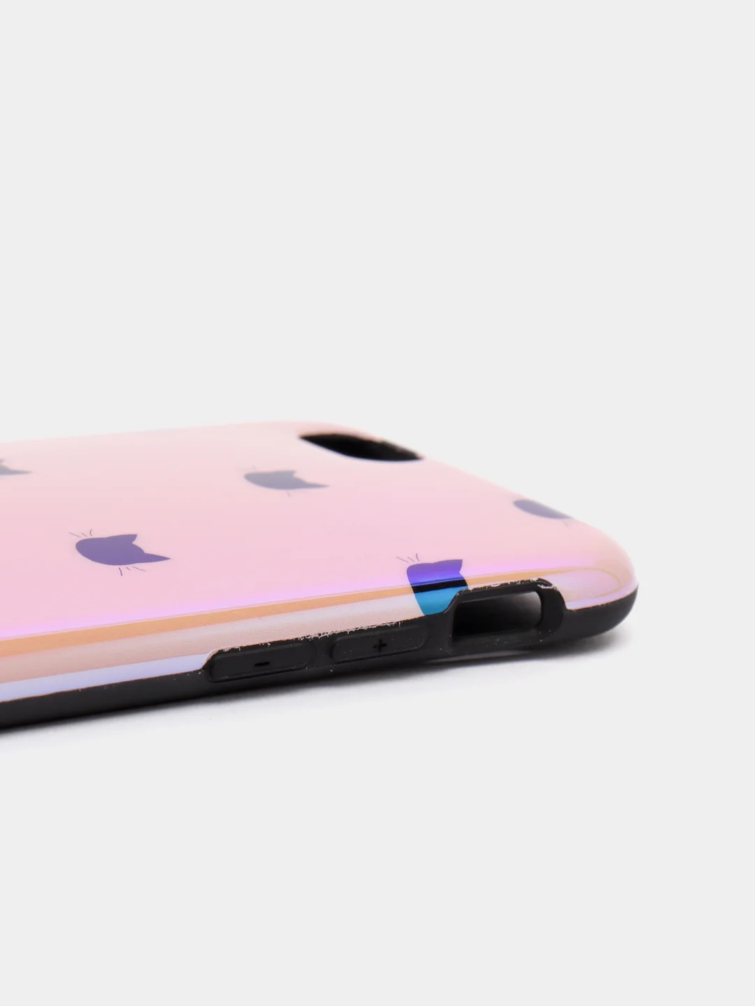 Розовый чехол для iPhone 6/6plus, 7-8 / 7-8plus "Животные"