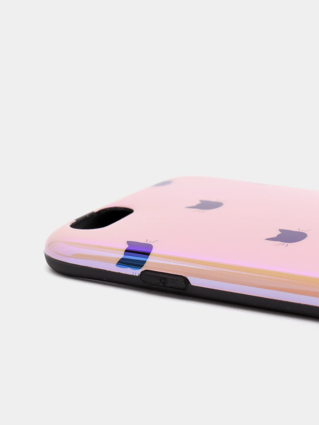 Розовый чехол для iPhone 6/6plus, 7-8 / 7-8plus "Животные"