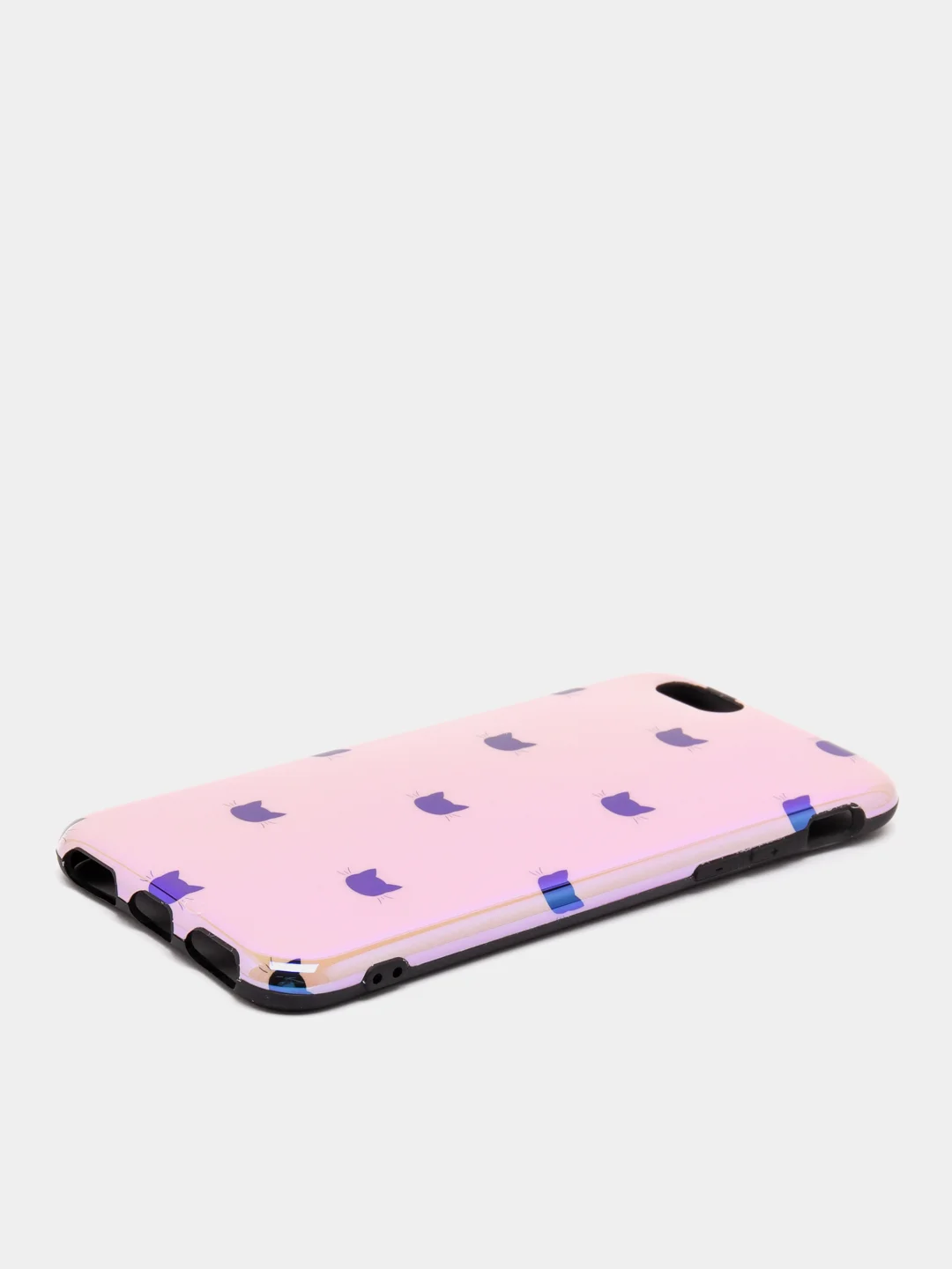 Розовый чехол для iPhone 6/6plus, 7-8 / 7-8plus "Животные"