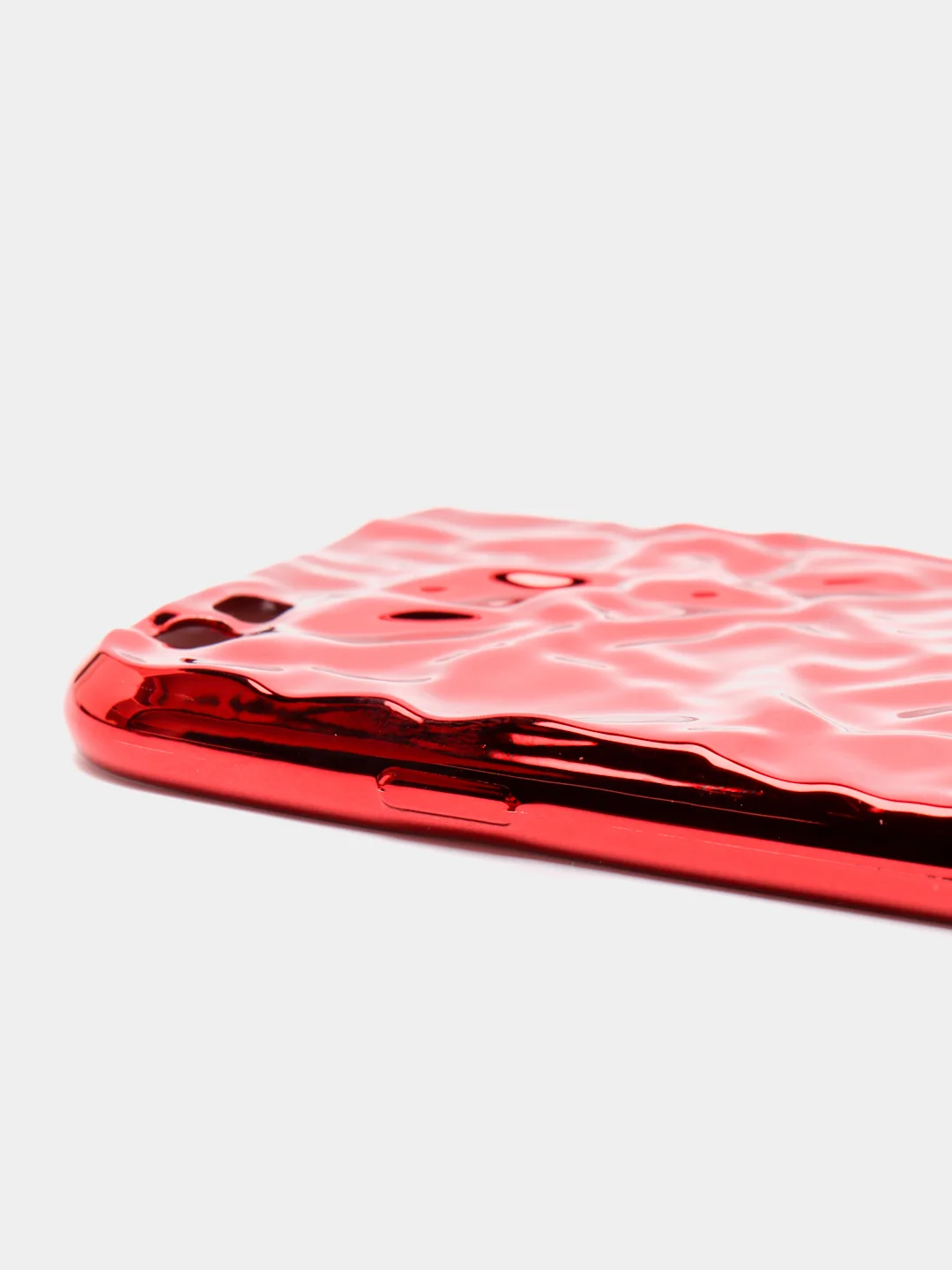 Красный чехол для iPhone 6 / 6plus, 7-8 / 7-8plus "Принты"